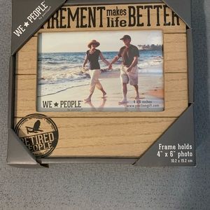 Retirement Makes Life Better Photo Frame 4X6